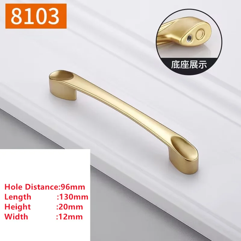 Pearl Golden Simplicity Hardware for Furniture and Kitchen Cabinets