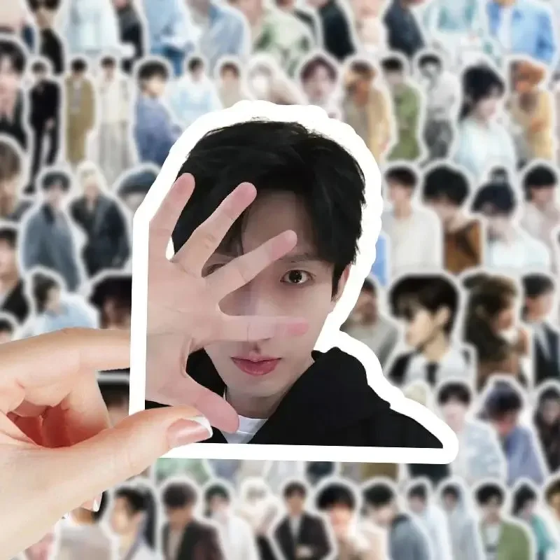 100PC/SET Cheng Yi HD Poster Humanoid Stickers Hot TV Character Drama Stills Hand Account Materials Pad Computer Cellphone DIY
