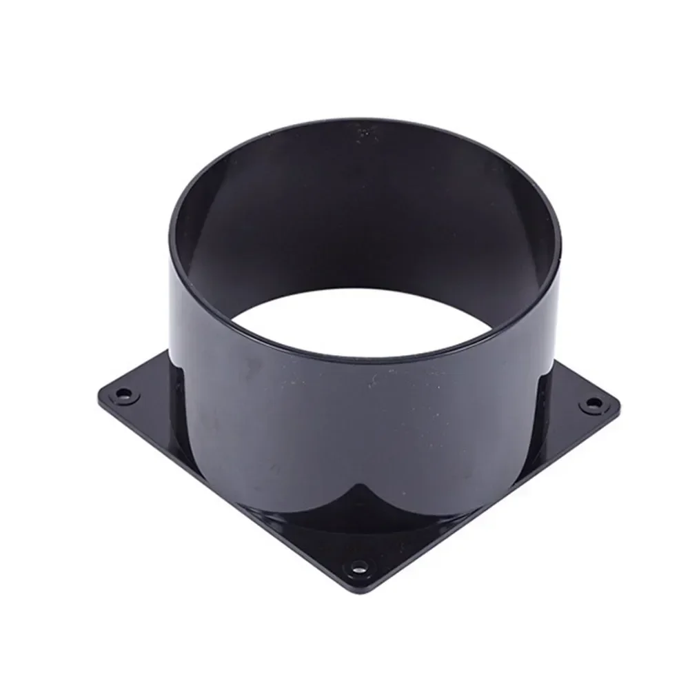 ABS Wall Flange Connector For Ventilation Pipe Air Ducting Connection 75-120MM For Home Accessories flange connector,duct pipe connector