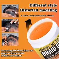 Cire capillaire pour hommes pour coiffer – Forte tenue, hydratante, parfum léger, aspect rétro – Produit coiffant 4