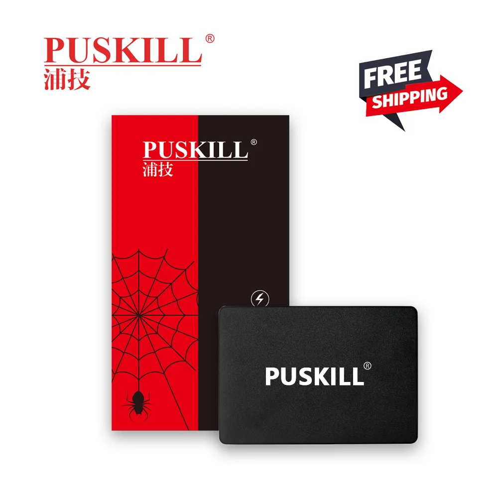 PUSKILL 512GB SSD 2個セット 2.5 SATA PUSKILL 2.5インチSATA3 SSDソリッドステートドライブ512GB