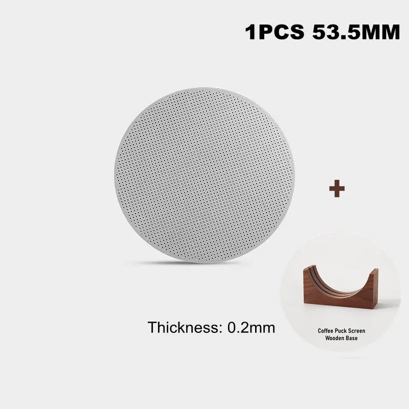 Enhanced Stainless Steel Coffee Puck Screen