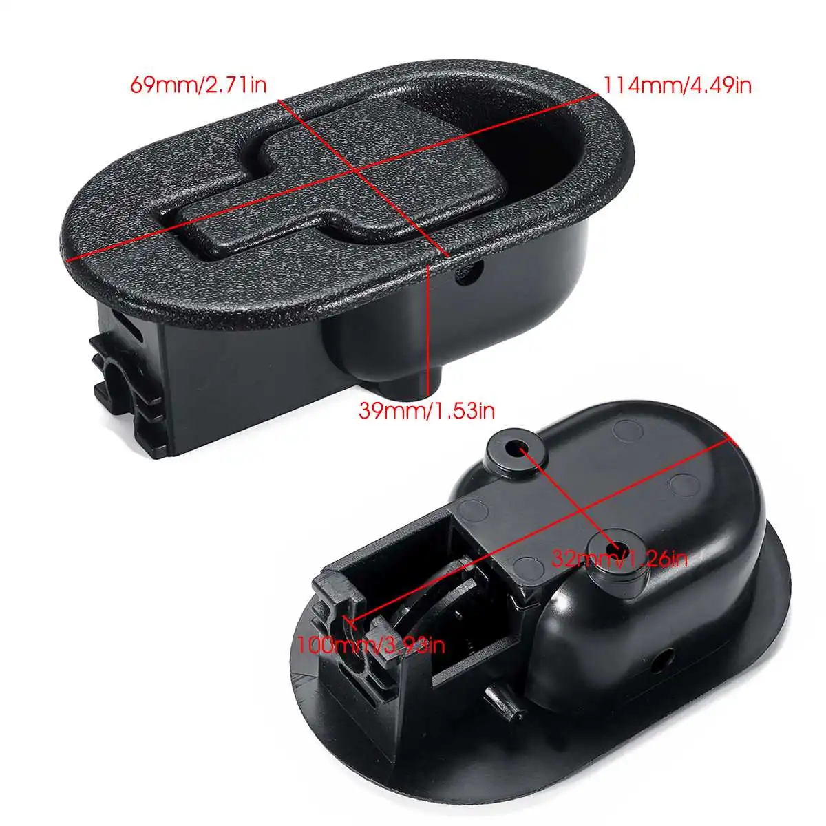Sofa handle reclining chair sofa sofa release lever plastic release lever handle black cabinet replacement