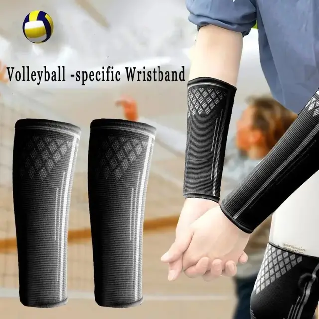 1Pairs UV Protection Volleyball Arm Sleeves Wrist Support Elastic Arm Warmers Sports Safety Breathable 1Pairs UV Protection Volleyball Arm Sleeves Wrist Support Elastic Arm Warmers Sports Safety Breathable