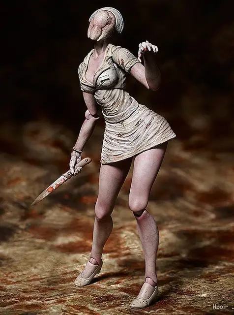 Silent Hill-Boneca de Enfermeira Sem Rosto, Cabeça Triangular