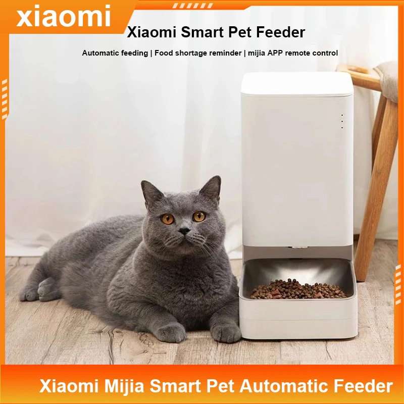 Xiaomi Mijia Automatic Pets Cats Dogs Feeder Food Shortage Reminder