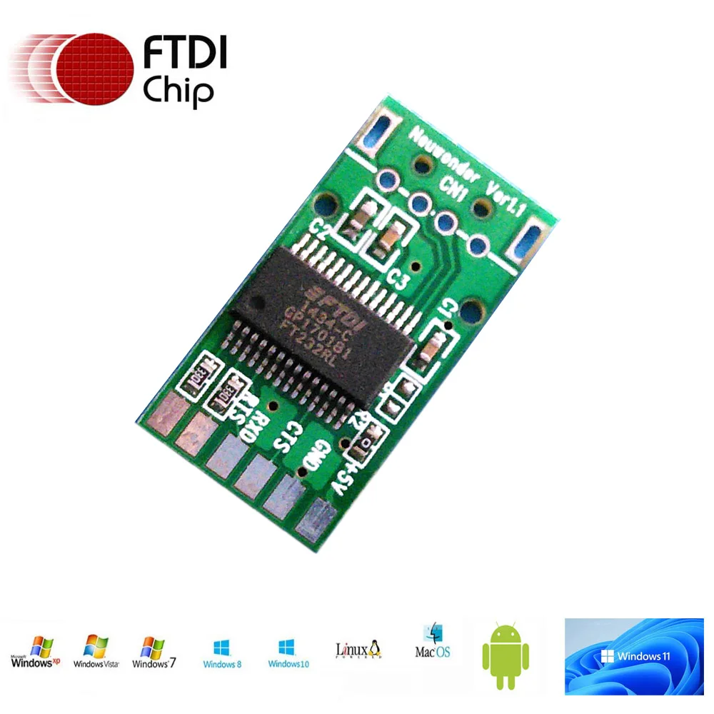 FTDI FT232R Ĩ usb2uart usb2ttl ����� ��� TTL-232R-3V3 PCB TTL-1V8 TTL-5V-PCB