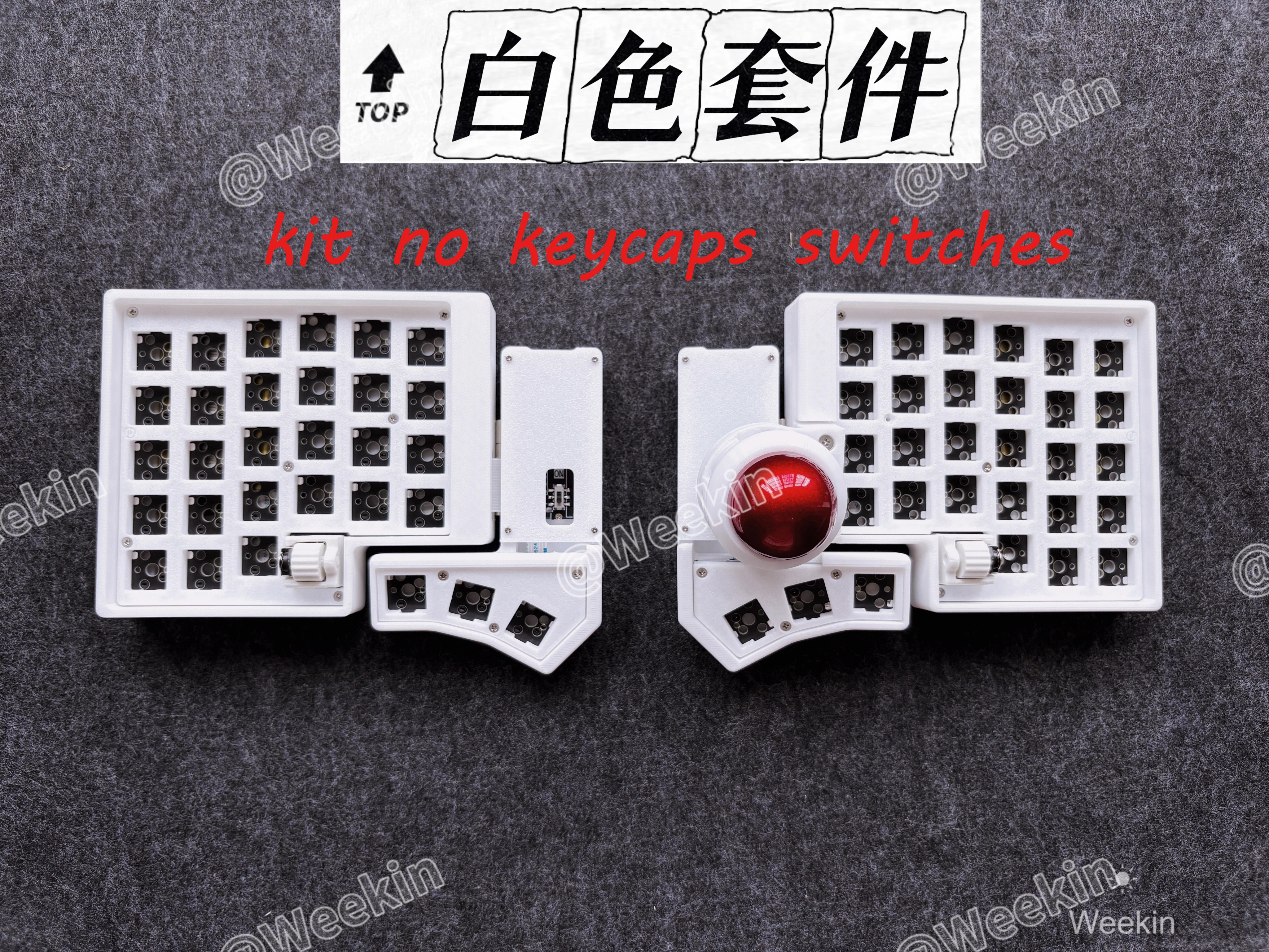 CCK-BALL スプリットキーボード ワイヤレス デュアルモード ホット