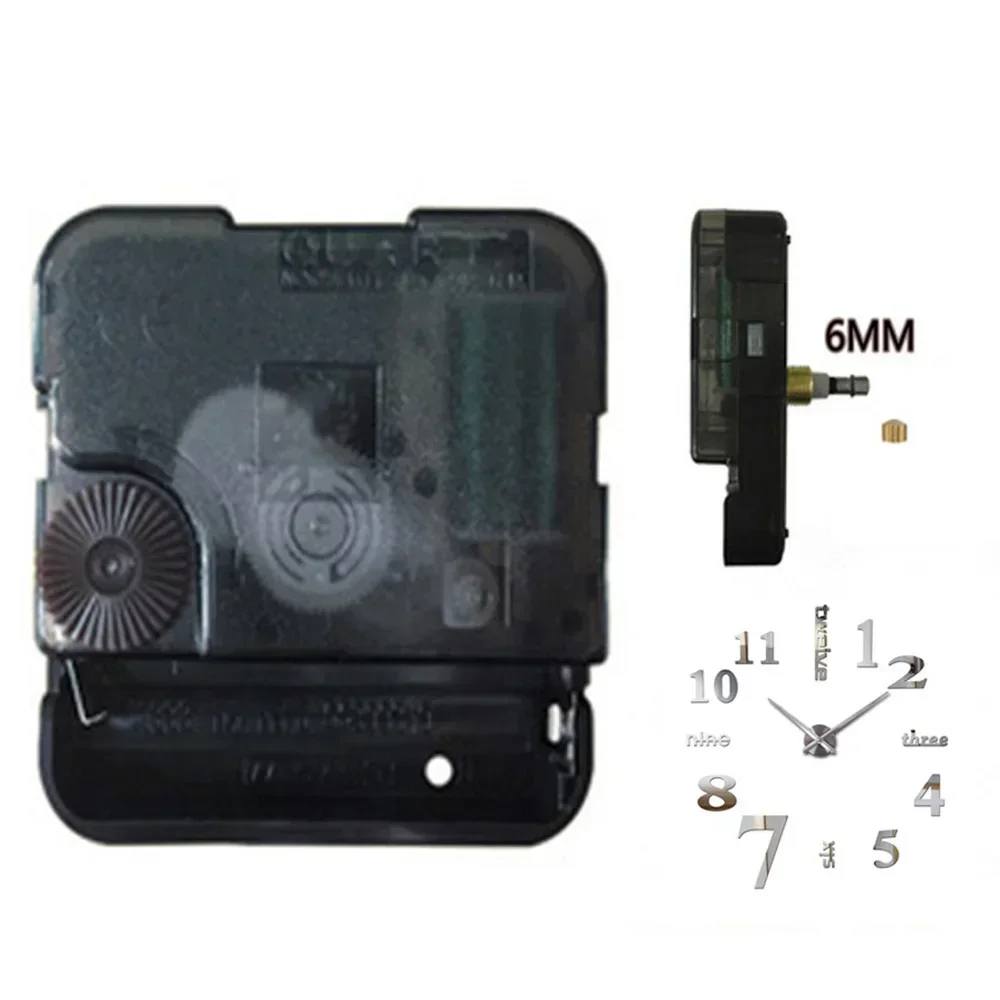 Wall Clock Movement Quartz Clock Movement Clock Accessory Kit 12888 Swing Mute Movement Quartz Clock Movements For Clock Mechanism Repairs Wall Repair Tool Parts Kit Home Household Supplies