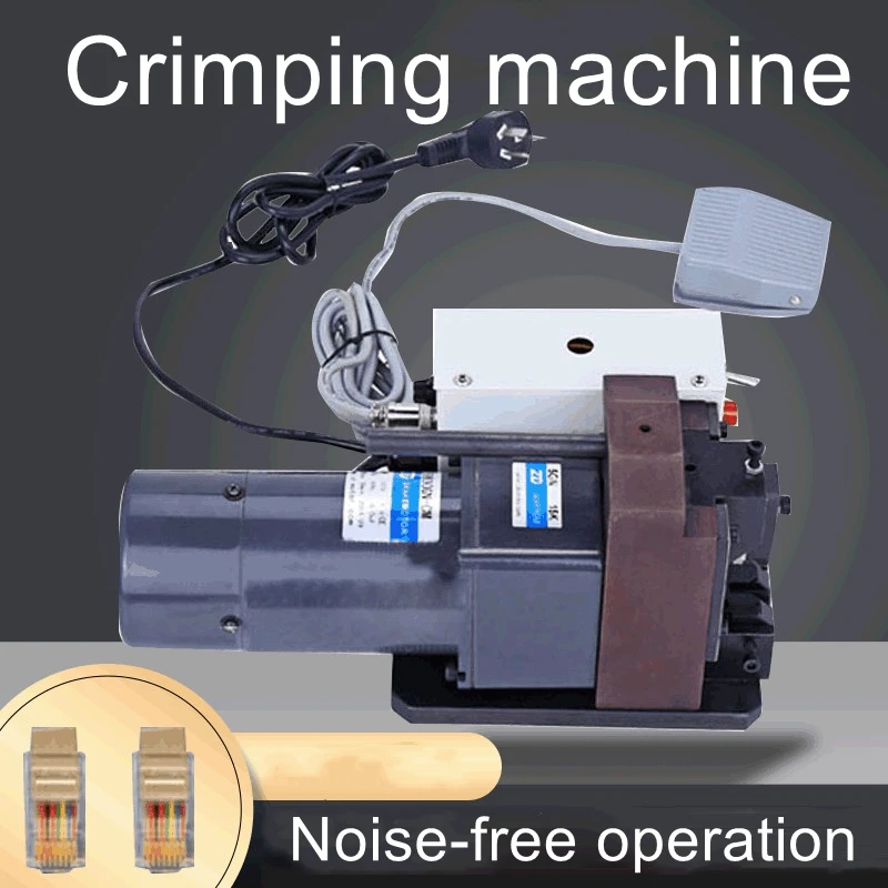 

Telephone line heading machine Crystal head crimping machine Network line crimping machine PC head crimping machine