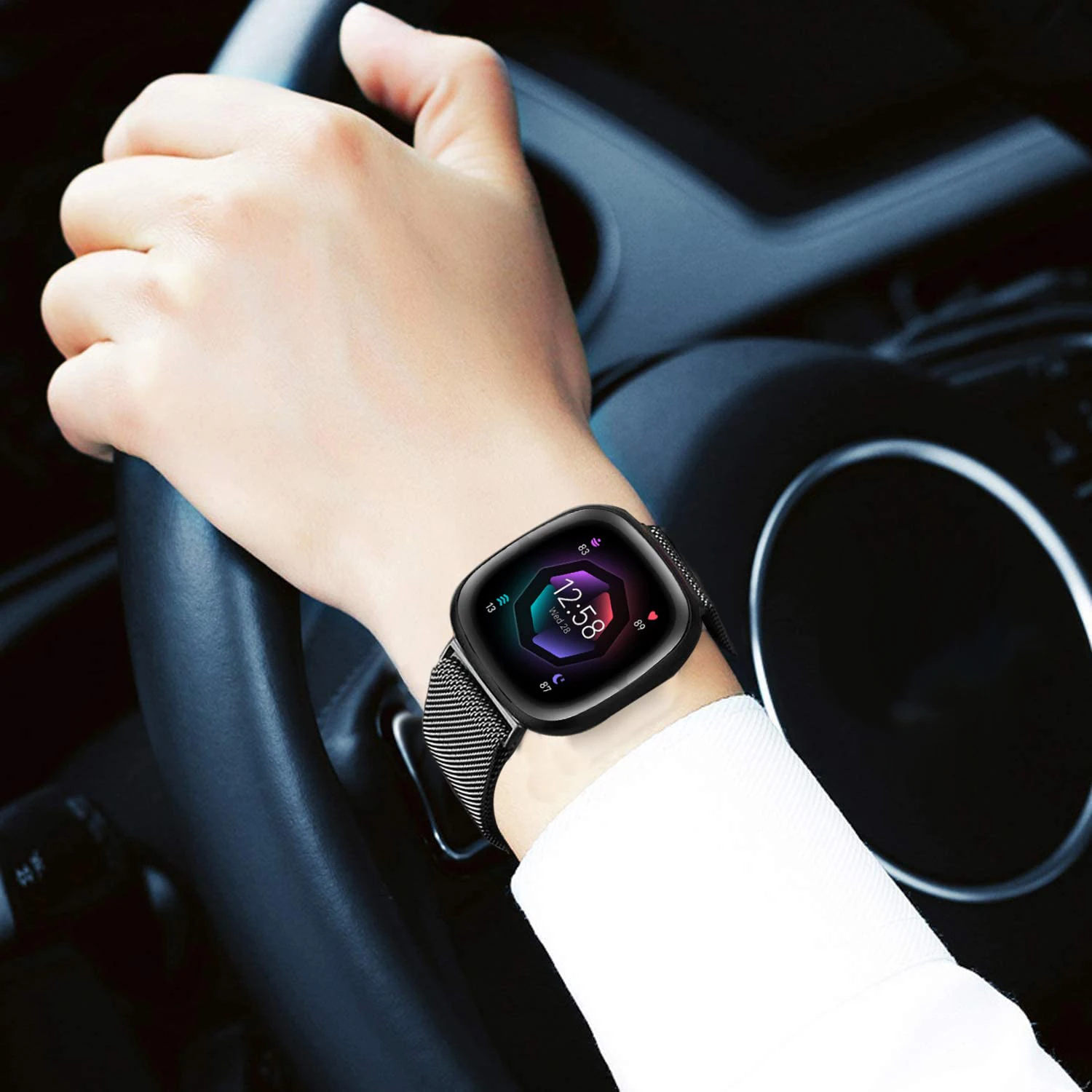 Faliogo Compatibile con Fitbit Versa 3 Cinturino/Fitbit Sense Cinturino
