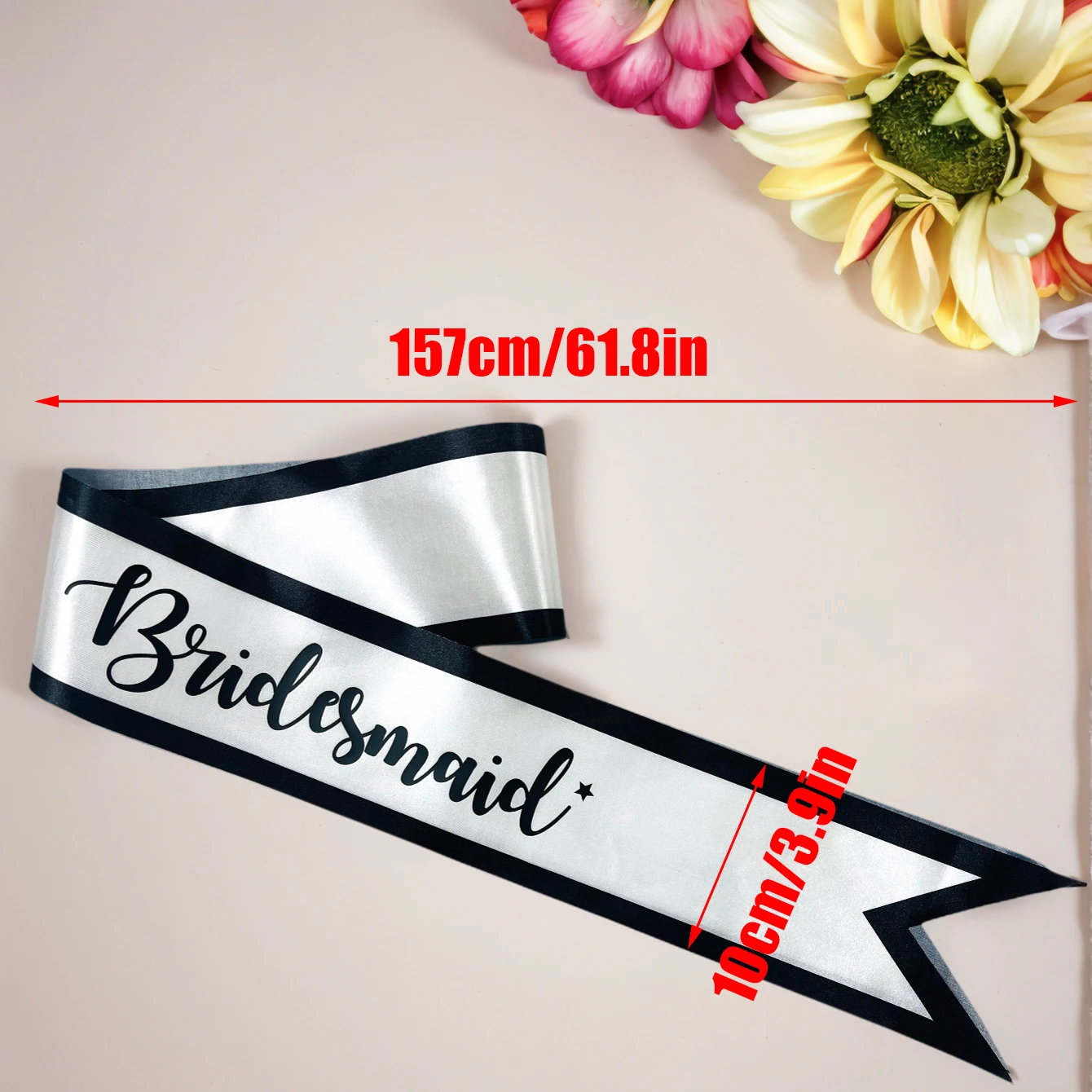 Personalized Bridal Party Sash 4