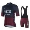 Ineos 2024 Men Short Sleeve Cycling Jersey Set Summer Bicicleta Clothing MTB Maillot Ropa Ciclismo  Blue Bicycle Suit Ykywbike 4