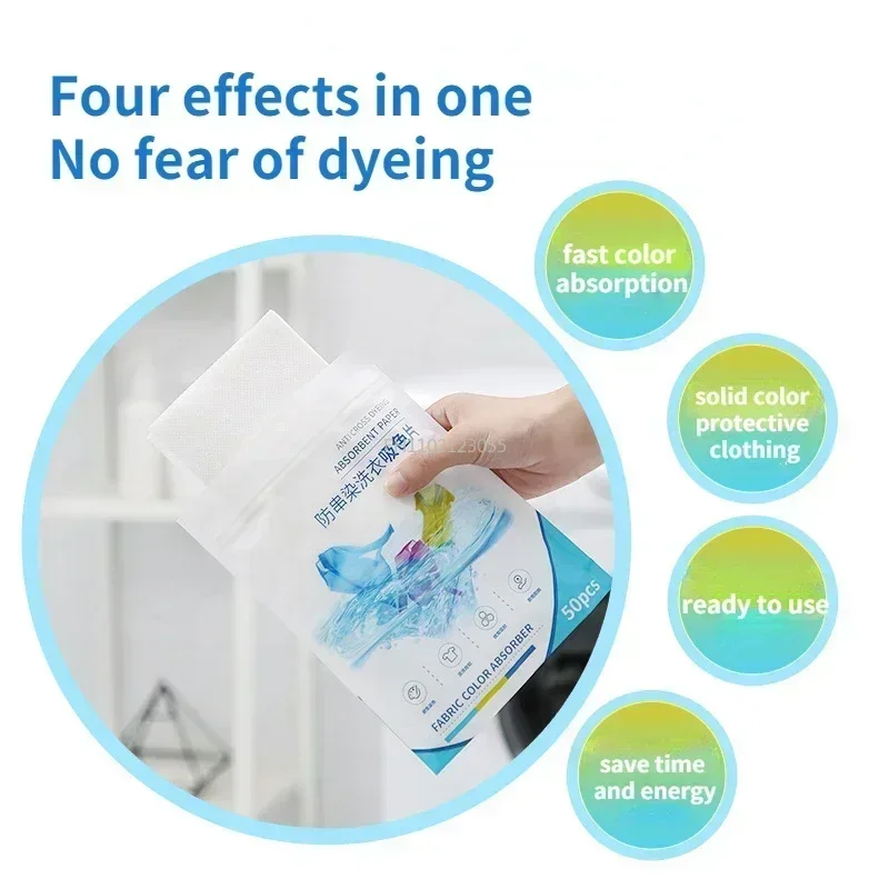 Laundry Tablets 50/100Pc Strong Decontamination for Underwear Clothes