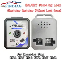 For Mercedes Benz W204 W207 W212 W176 W447 W246 ESL / ELV Steering Lock Simulator Emulator Without Lock Sound 1