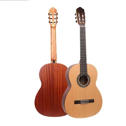 36/39 Inch Classical Guitar 22 grade professiona Brown guitar folk Travel ovations  gitarre Beginner musical instrument JD50JT