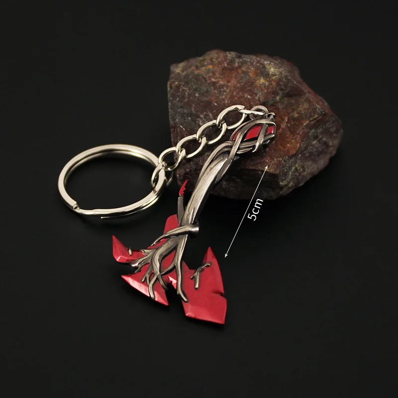 thumbnail image 1 of Juego de llaveros de la serie Valorant Gaias Vengeance, modelo de metal periférico de juego Vandal, accesorios colgantes, llaveros, regalos, juguetes para niños, 1 of 5