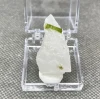 Natural green tourmaline pillars mineral crystal specimens + box size 3.4 cm + healing quartz crystals and stones rock gemstone 5