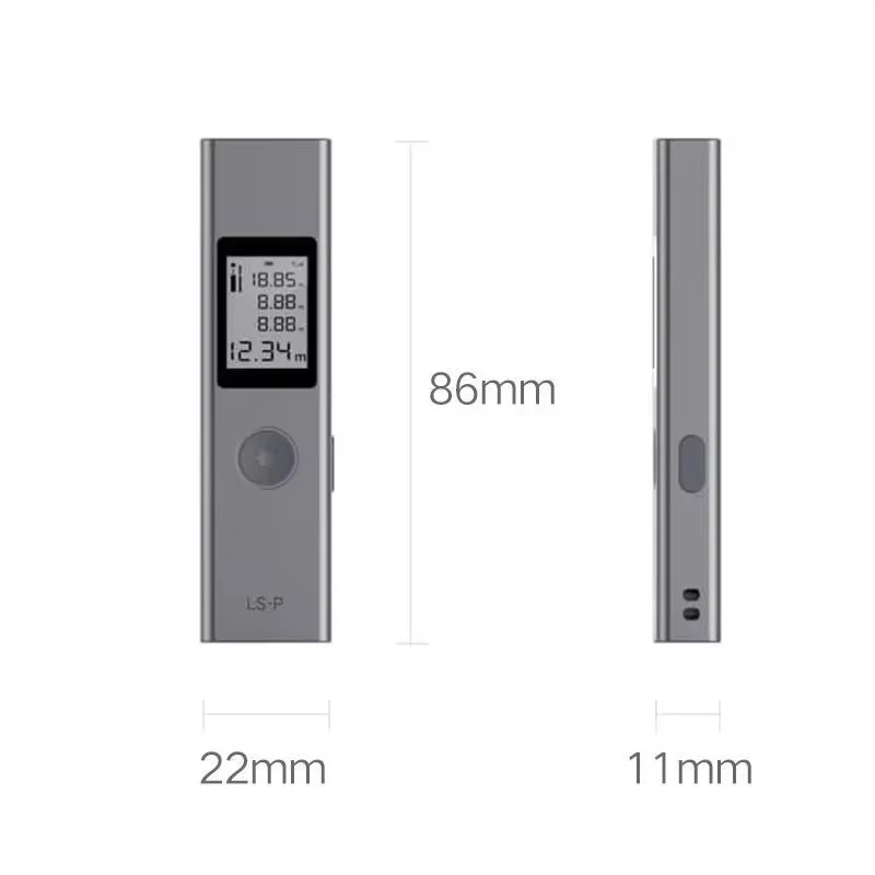 Laser Rangefinder Distance Meter Global Version youpin DUKA LSP/LS2 40m Portable Rechargeable Digital