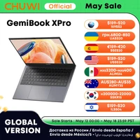 CHUWI GemiBook XPro Laptop Intel N100 Processors 8GB RAM 256GB SSD 14.1-inch UHD Screen With Cooling Fan Windows 11 Notebook