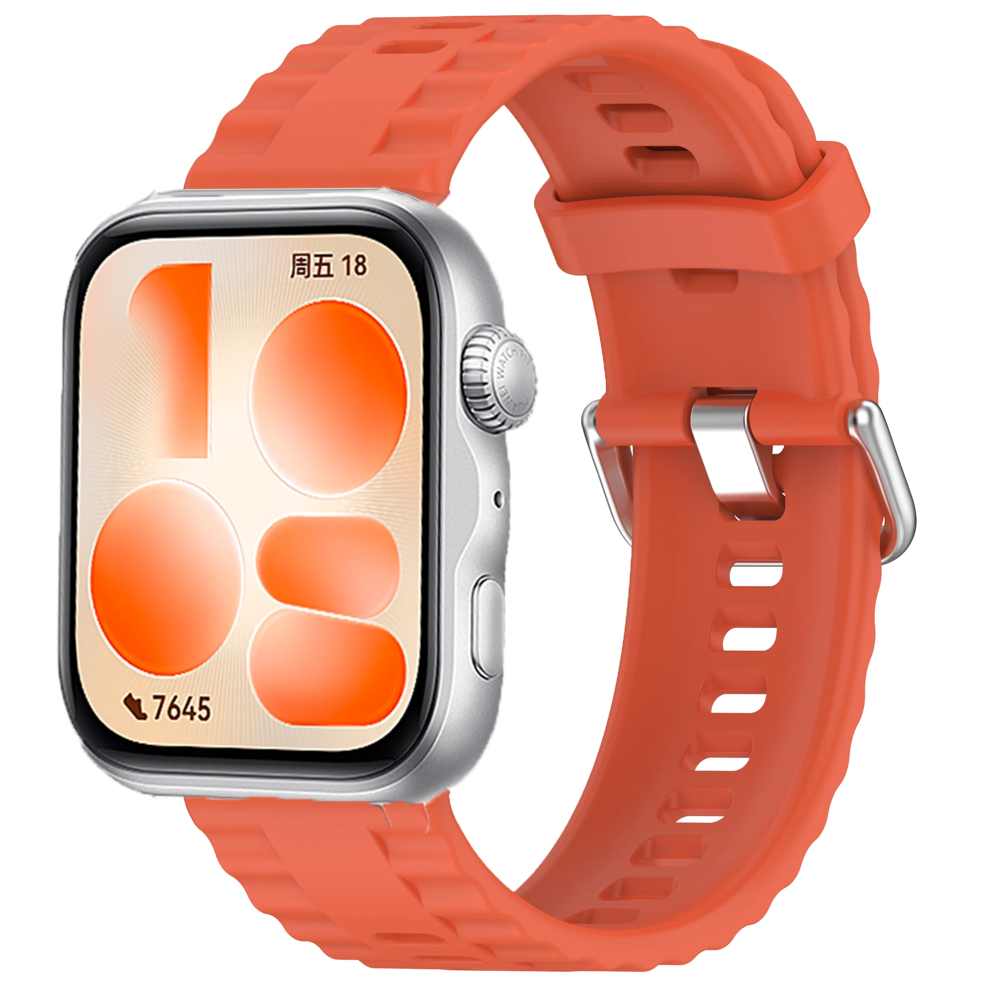 Premium Silicone Sport Band for Smartwatch - Replacement Strap Accessory