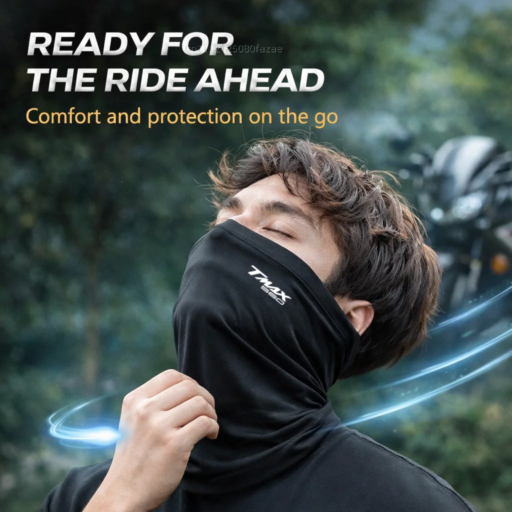 Masque FFP2 Noir Personnalisé Moto Yamaha TMAX 560 - Lot de 1
