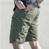 Men Urban Military Tactical Shorts Outdoor Waterproof Wear Resistant Cargo Shorts Quick Dry Multi pocket Plus Size Hiking Pants 3