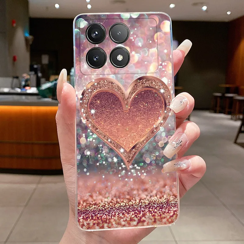 Luxury Aesthetic Butterfly Floral Soft TPU Clear Phone Case