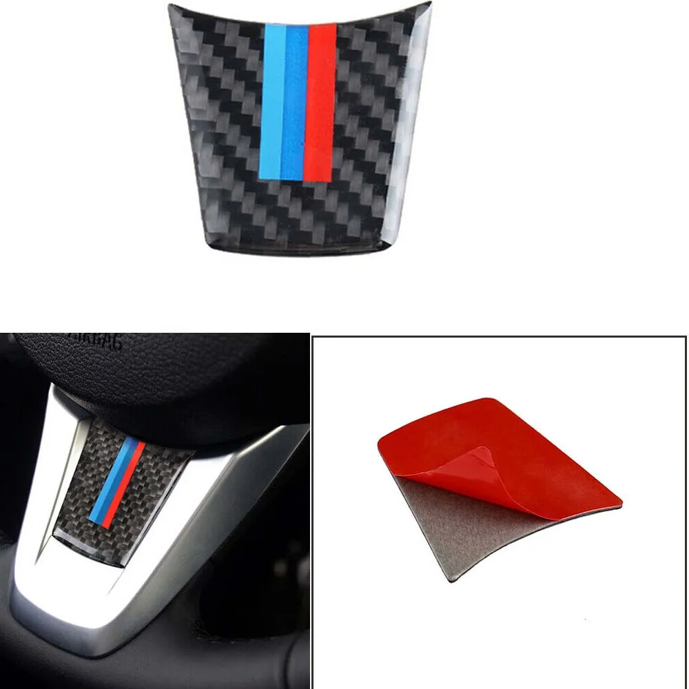 1 Pz Coprivolante In Fibra Di Carbonio M Emblema Adesivo Trim Per Bmw E89 Z4 2009-2015