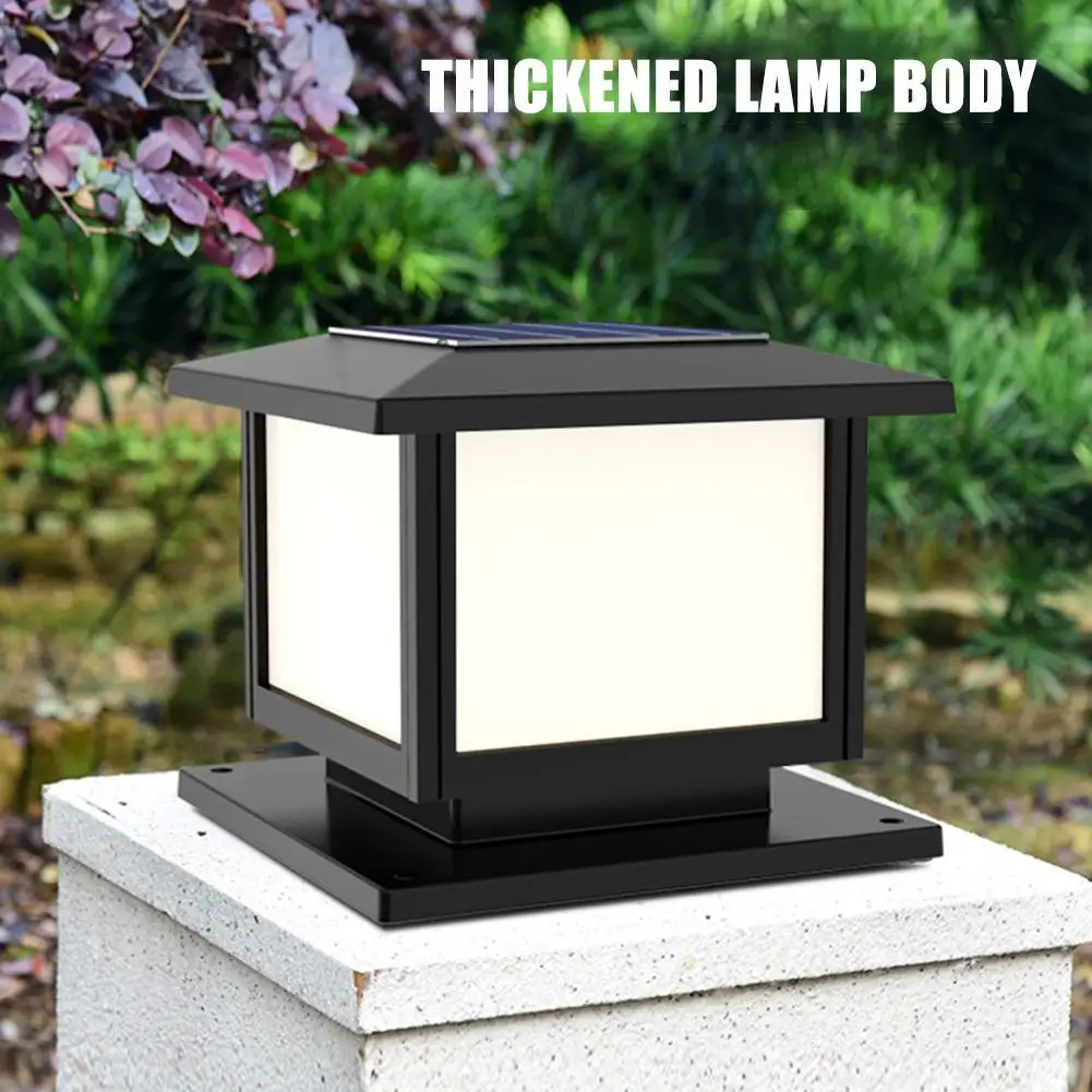 1PC Solar Light Fence Light Outdoor Solar Lamp For Garden Decoration Gate Fence Wall Courtyard Cottage Solar Lamp 15CM/20CM