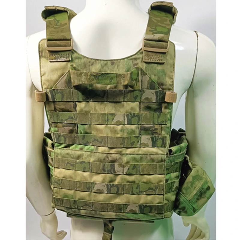 Large MC ATFG Chaleco Tactical Vest, Plate Carrier, Ranger Green