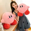 Anime Star Kirby Plush Toys Soft Stuffed Animal Doll Fluffy Pink Plush Doll Pillow Room Decoration Toys For Children's Gift 2