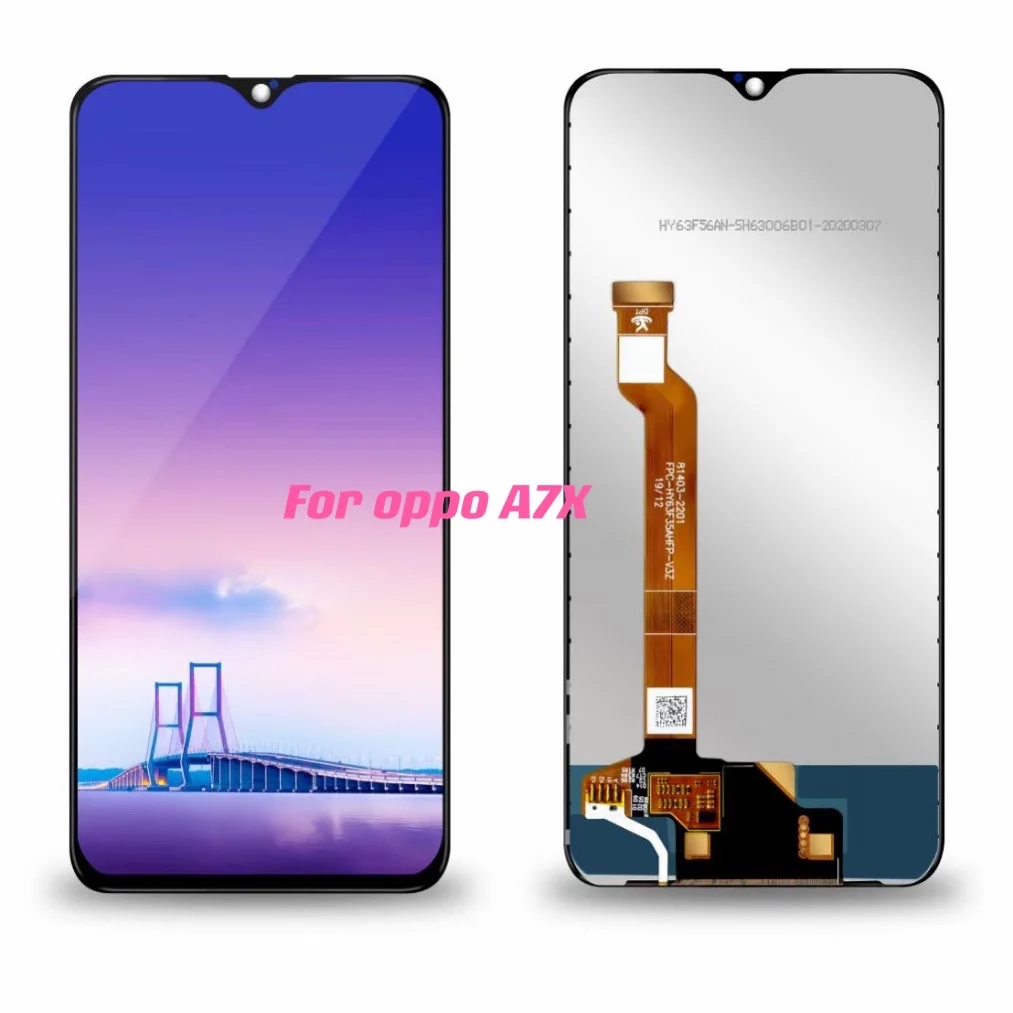 

6,3 "A7X LCD для OPPO A7X LCD дисплей кодирующий преобразователь сенсорного экрана в сборе Замена для OPPO A7X