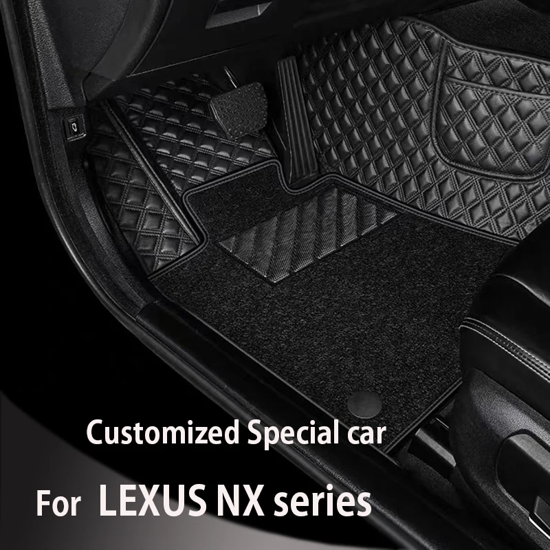 

Car floor mats for LEXUS NX series 200 300h 300 200t 2015 2016 2017 2018 2019 2020 2021 2022 Custom auto foot Pads automobile