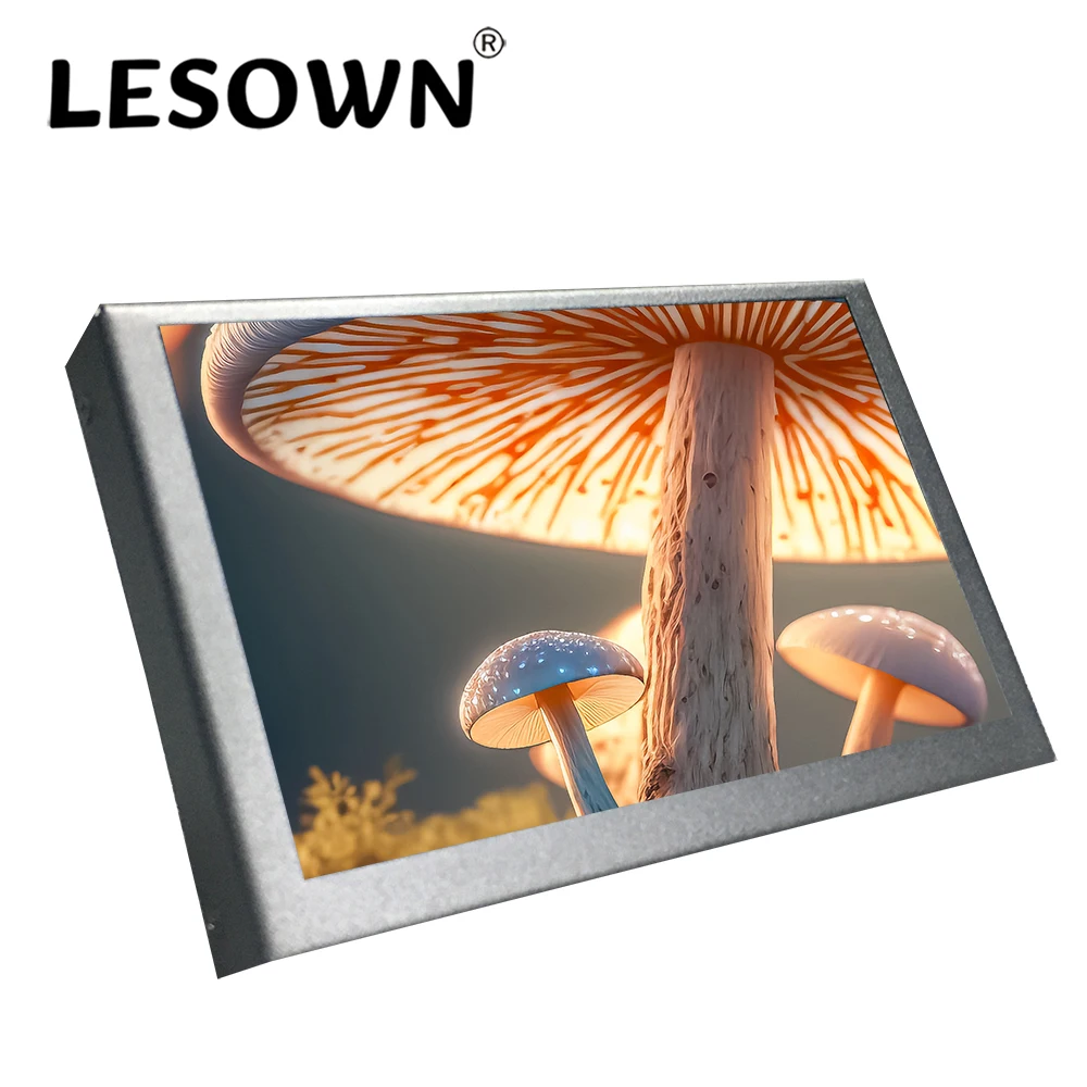 Lesown-mini Monitor Portátil Pequeno Tela Sensível ao Toque Display Lcd Polegada Ips 800×480 Metal Windows Mac pc