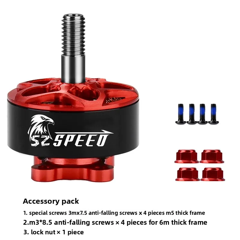 Moteur FPV Pilot 2207 1750KV sans balais pour drone course et aile fixe