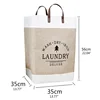 Fabric Laundry Basket Folding Storage Basket Household Storage Box Portable Large Capacity Laundry Basket Dirty Clothes Basket 6
