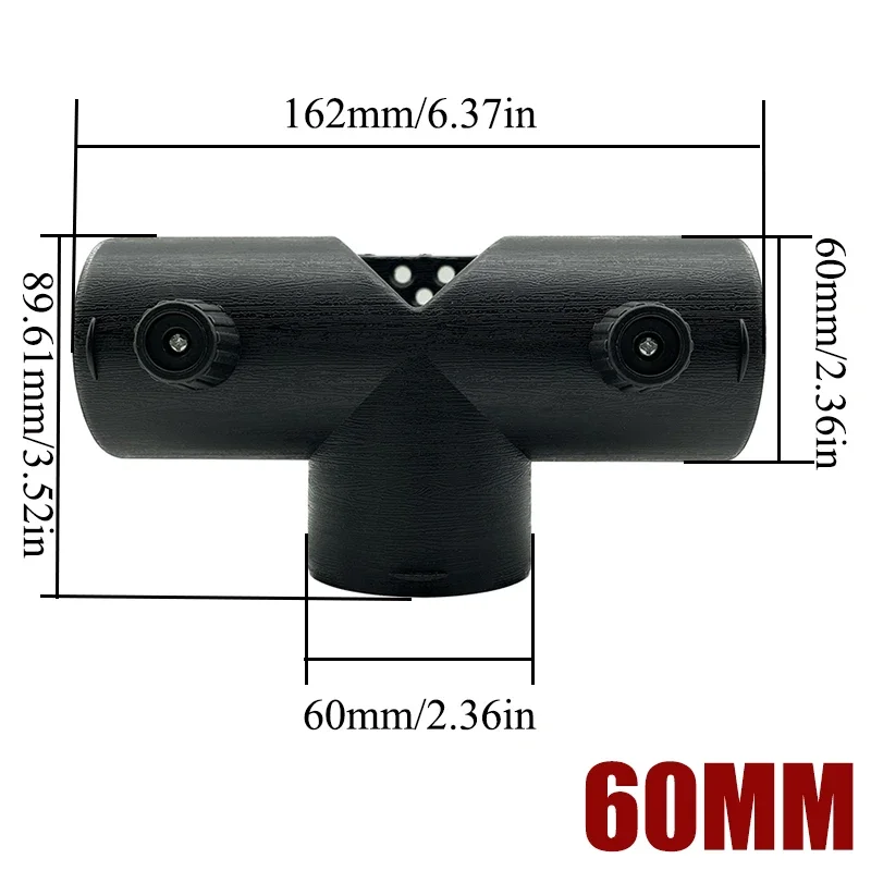 60mm 75mm 90mm Valve Flap Adjustable Car Air Diesel Heater Vent Ducting Y T Branch Splitter Exhaust Pipe Outlet Joiner Connector diesel heater exhaust pipe air diesel heater duct pipe air diesel heater diesel heater heater duct connector air heater exhaust connector car heater accessories