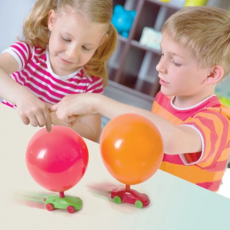 HOT SALE 5Pcs/lot Classic Children's Balloon Inflatable Toy Balloon Helicopter Car Power Inertia Toy Outdoor