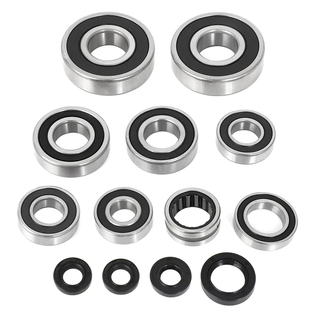 Crankshaft Crank Bearing With Oil Seal Set Kit For Yamaha, 55 OFF