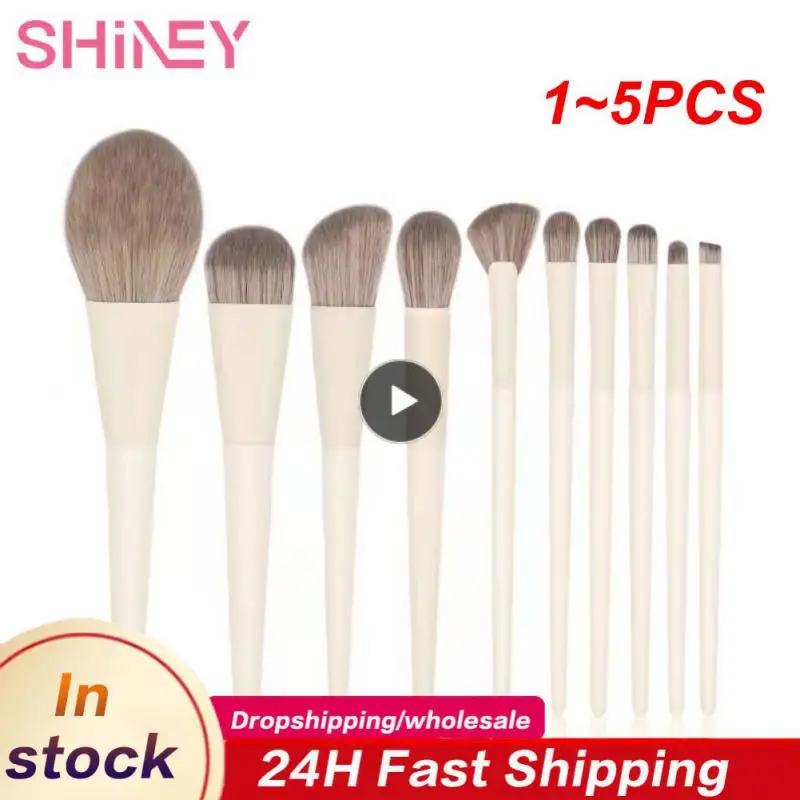 

1~5PCS Makeup Brush Set Make Up Concealer Brush Blush Powder Brush Eye Shadow Highlighter Foundation Brush Cosmetic Beauty Tools