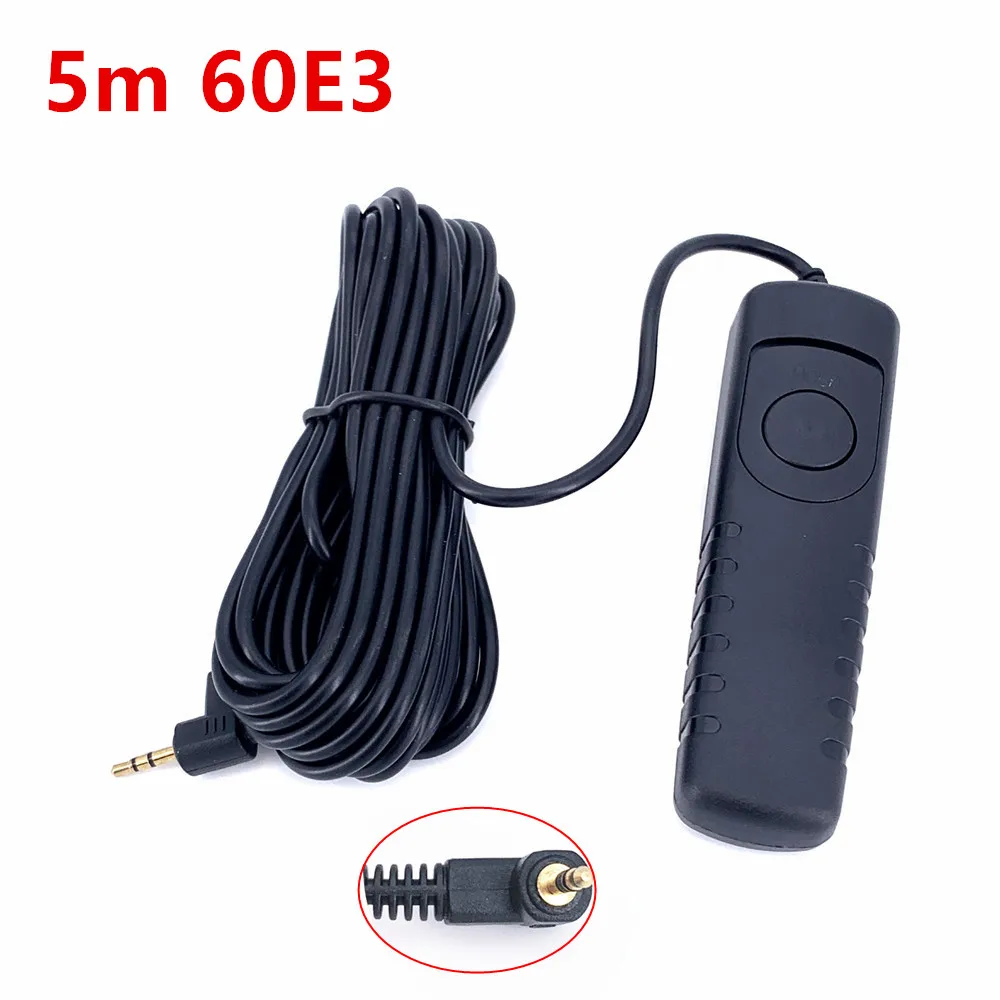 캐논 니콘  후지필름 올림푸스 팬소닉용 셔터 케이블, RS-60E3 RS-80N3 MC-DC2 MC-30 RM-VPR1 RM-S1AM RR100 교체