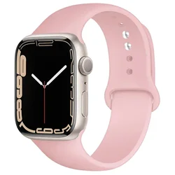 Silicone Sport Strap - 38 40 41(11 - 42)MM ML (42 vintage rose)