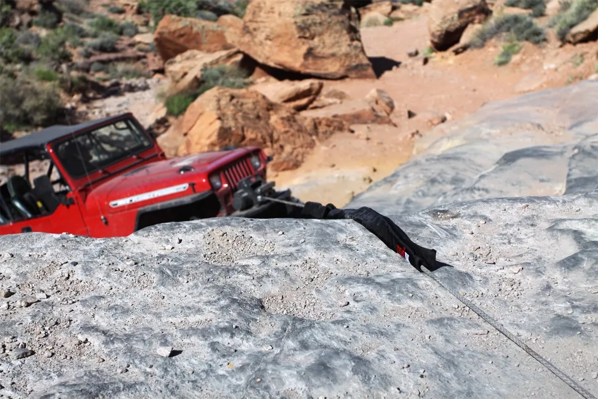 Synthetic Winch Rope Protecting Sleeve(5cm*1m)