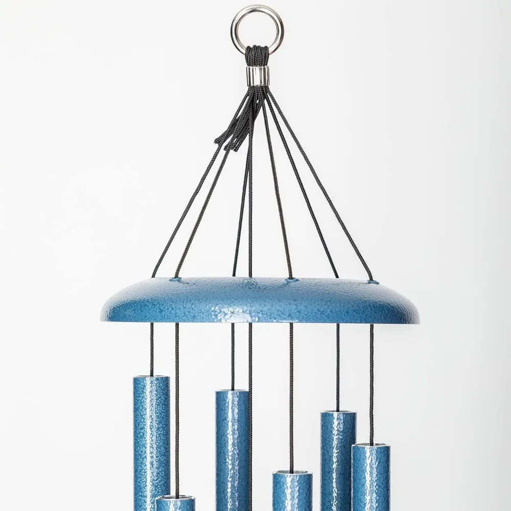 Sky Blue Aluminum Wind Chime 5