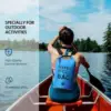 10L 4 Colors Floating Waterproof Dry Bag, Roll Top Sack Keeps Gear Dry for Backpacking, Kayaking, Rafting, Boating, Swimming 3