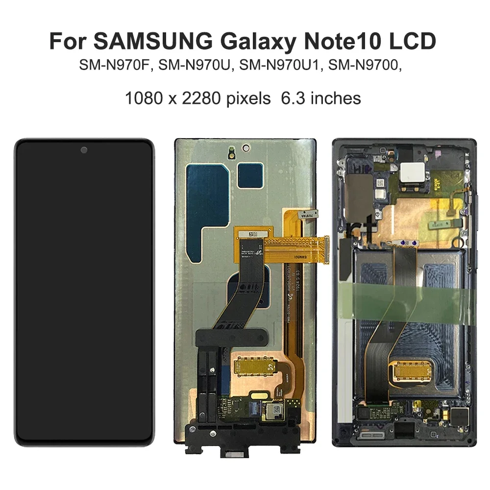 LCD ÷ ġ ũ Ÿ  ü, Ｚ 6.3  Ʈ 10,  Ʈ 10 N970F N970U N970W N970N