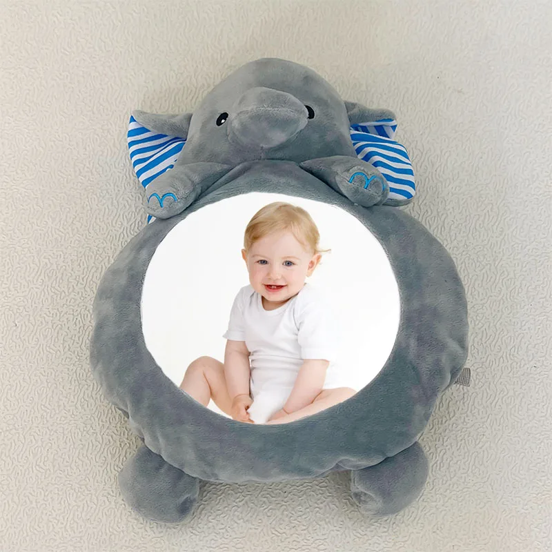 Car mounted child safety seat, baby reflector, baby cognitive car observation mirror, rearview mirror
