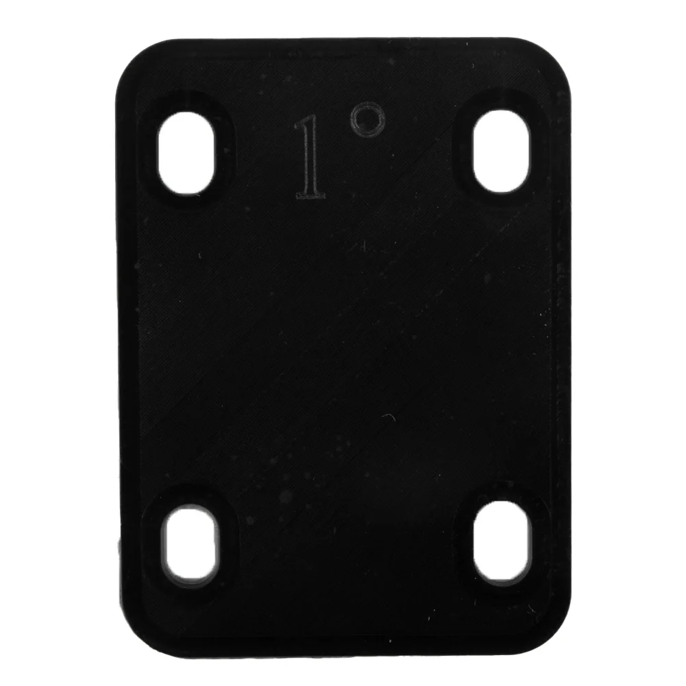 

3pcs Electric Guitar Neck Shims 0.25 0.5 1 Degree Taper Specs Neck Plate Replacement Parts Stringed Instrument Guitar Accessory