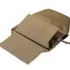 Tactical Molle Magazine Dump Pouch Protect Carrier Plate Pouch Magic Tape Vest Accessories Bag Belt Fanny Outdoor Pouch 5